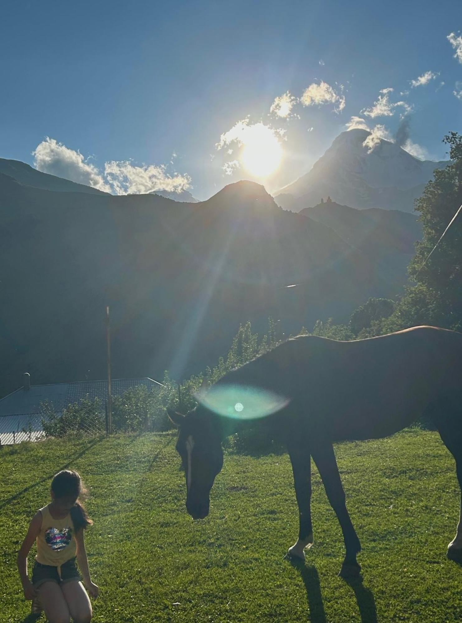 Mountain Heart Bed & Breakfast Kazbegi Ngoại thất bức ảnh